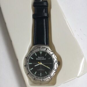 Sports Illustrated Mens Leather Watch NWT